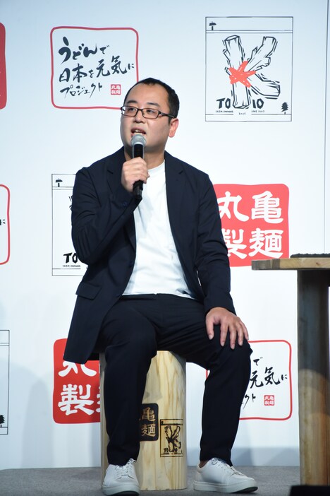 株式会社丸亀製麺の代表取締役社長・山口寛氏。