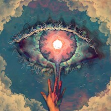 Eve「藍才」配信ジャケット