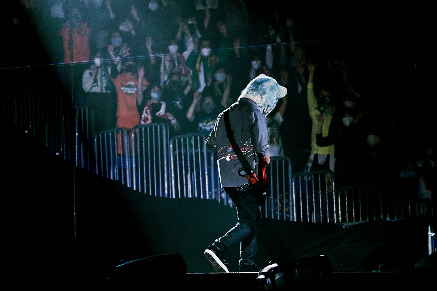 Jean-Ken Johnny（G, Vo, Raps）（Photo by Daisuke Sakai）