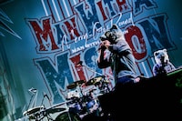 MAN WITH A MISSION「Merry-Go-Round Tour 2021」神奈川・横浜アリーナ公演の様子。（Photo by Daisuke Sakai）