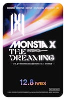 「MONSTA X:THE DREAMING」入場者特典トレーディングカード裏面