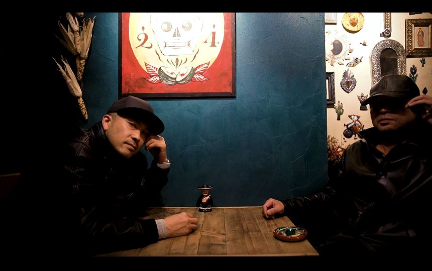 dj honda × ill-bosstino「GOOD VIBES ONLY」ミュージックビデオより。