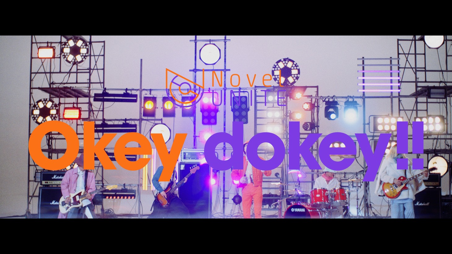 NovelUNITE「Okey dokey!!」ミュージックビデオより。
