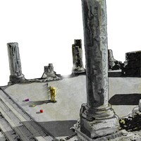 Dos Monos「王墓」配信ジャケット