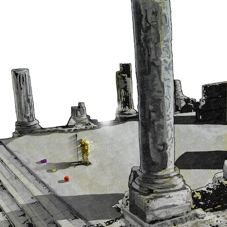 Dos Monos「王墓」配信ジャケット