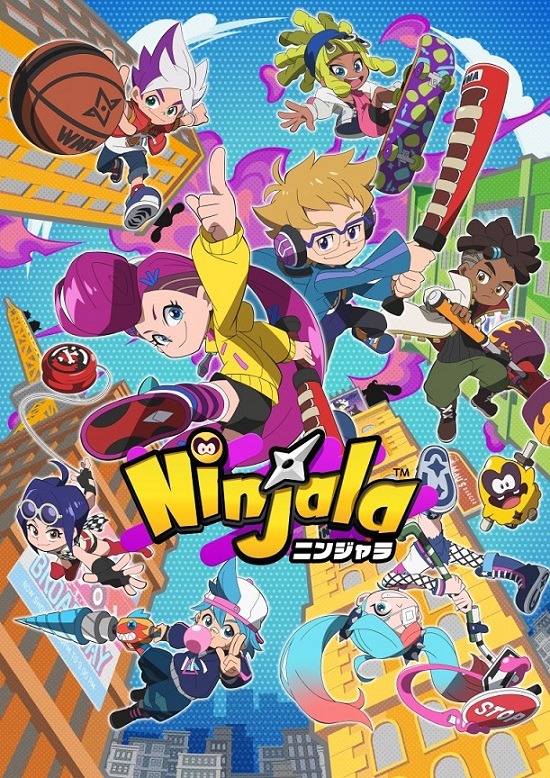 テレビアニメ「ニンジャラ」キービジュアル (c)GungHo Online Entertainment・TV Tokyo
