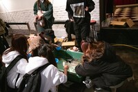 開演前のロビーの様子。