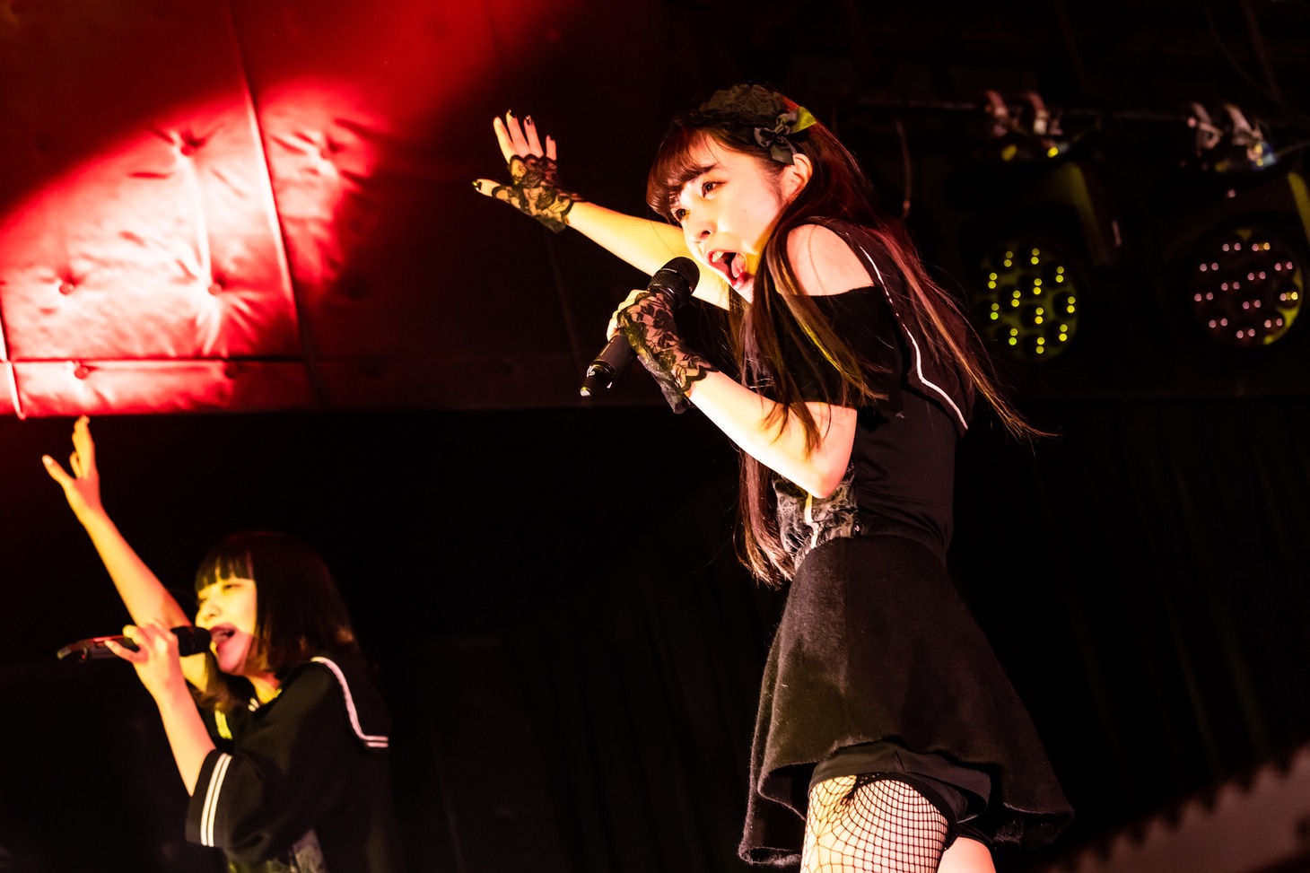 左から長門蓮、伊吹咲蘭。（Photo by Masayo）