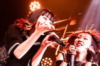 左から長門蓮、伊吹咲蘭。（Photo by Masayo）