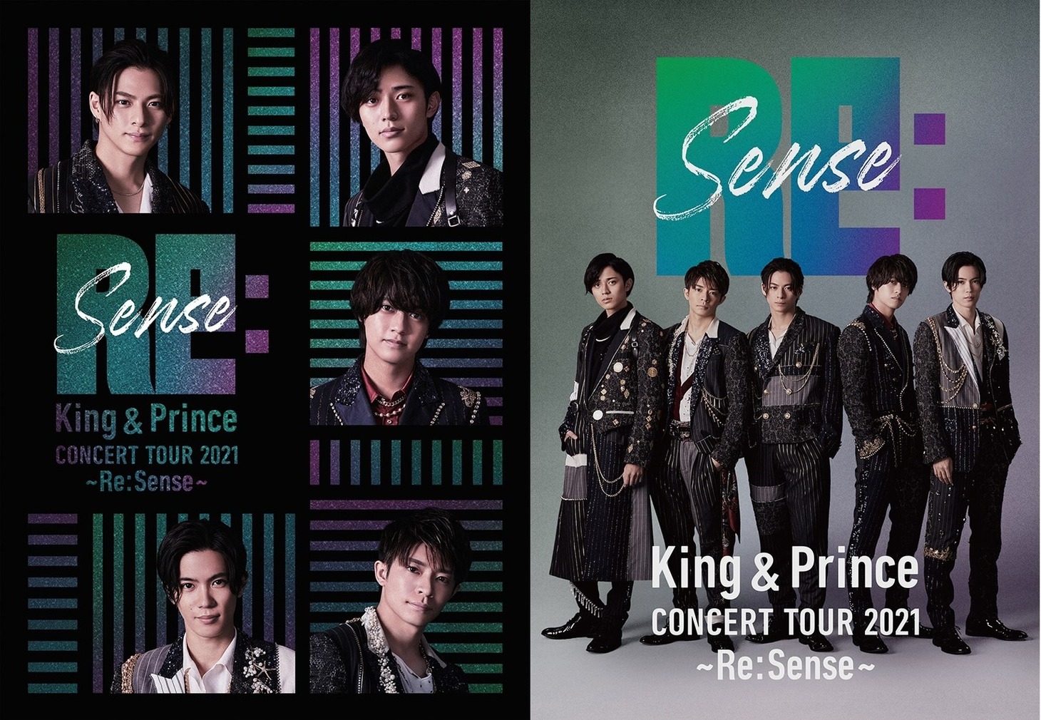 King & Prince「King & Prince CONCERT TOUR 2021 ～Re:Sense～」初回限定盤ジャケット