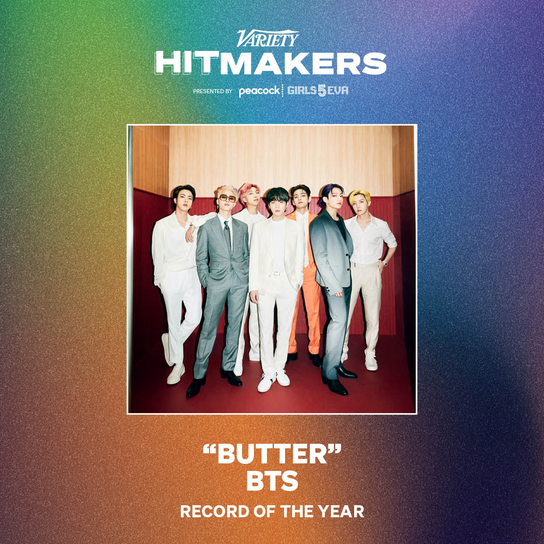 BTS「2021 Hitmakers」受賞イメージ