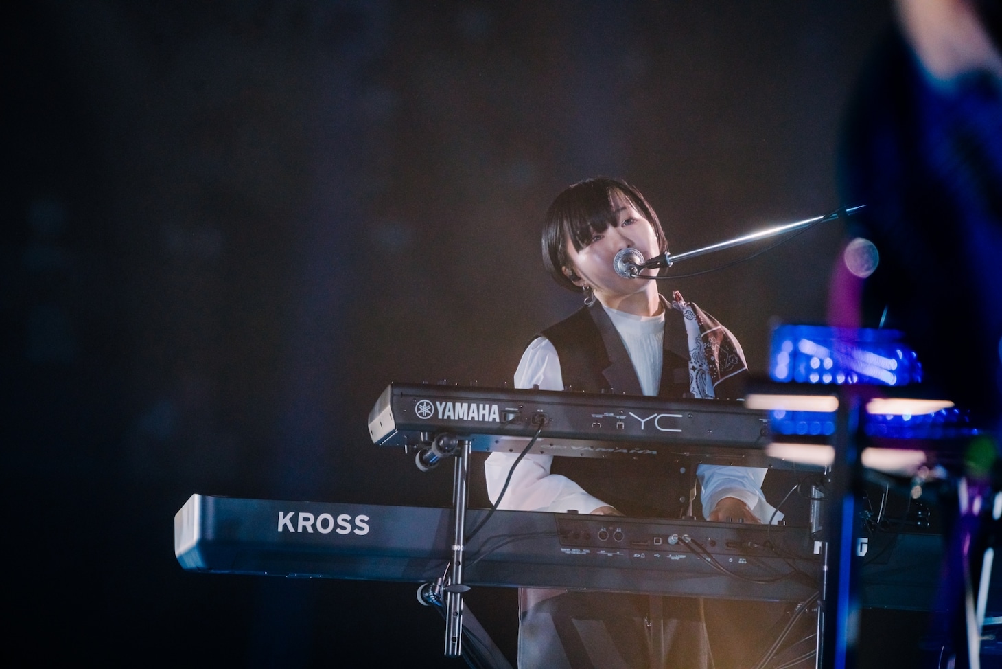 禊萩ざくろ（Key, Cho）（Photo by Kosuke Ito）
