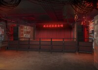 渋谷近未来会館の内装イメージ。