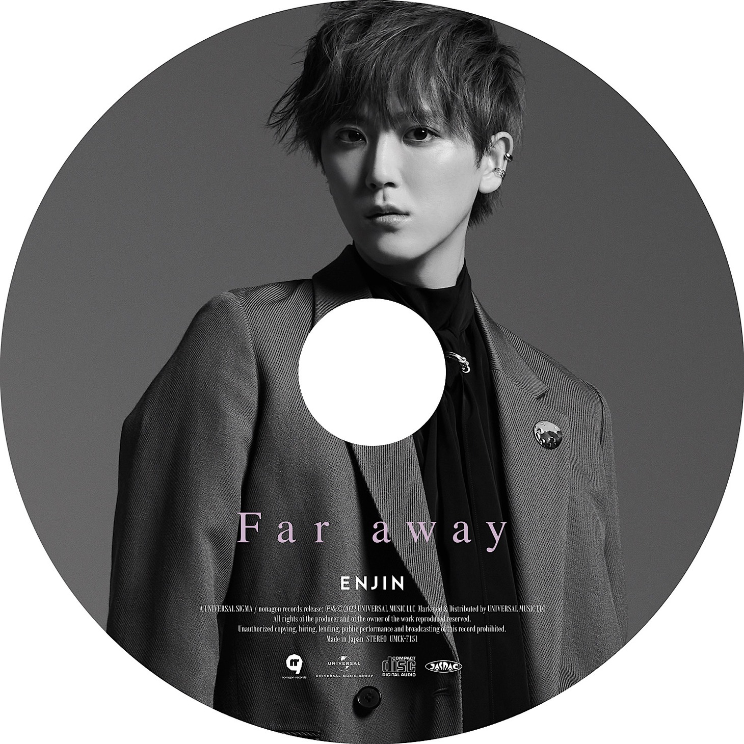 円神「Far away」草地稜之盤ジャケット