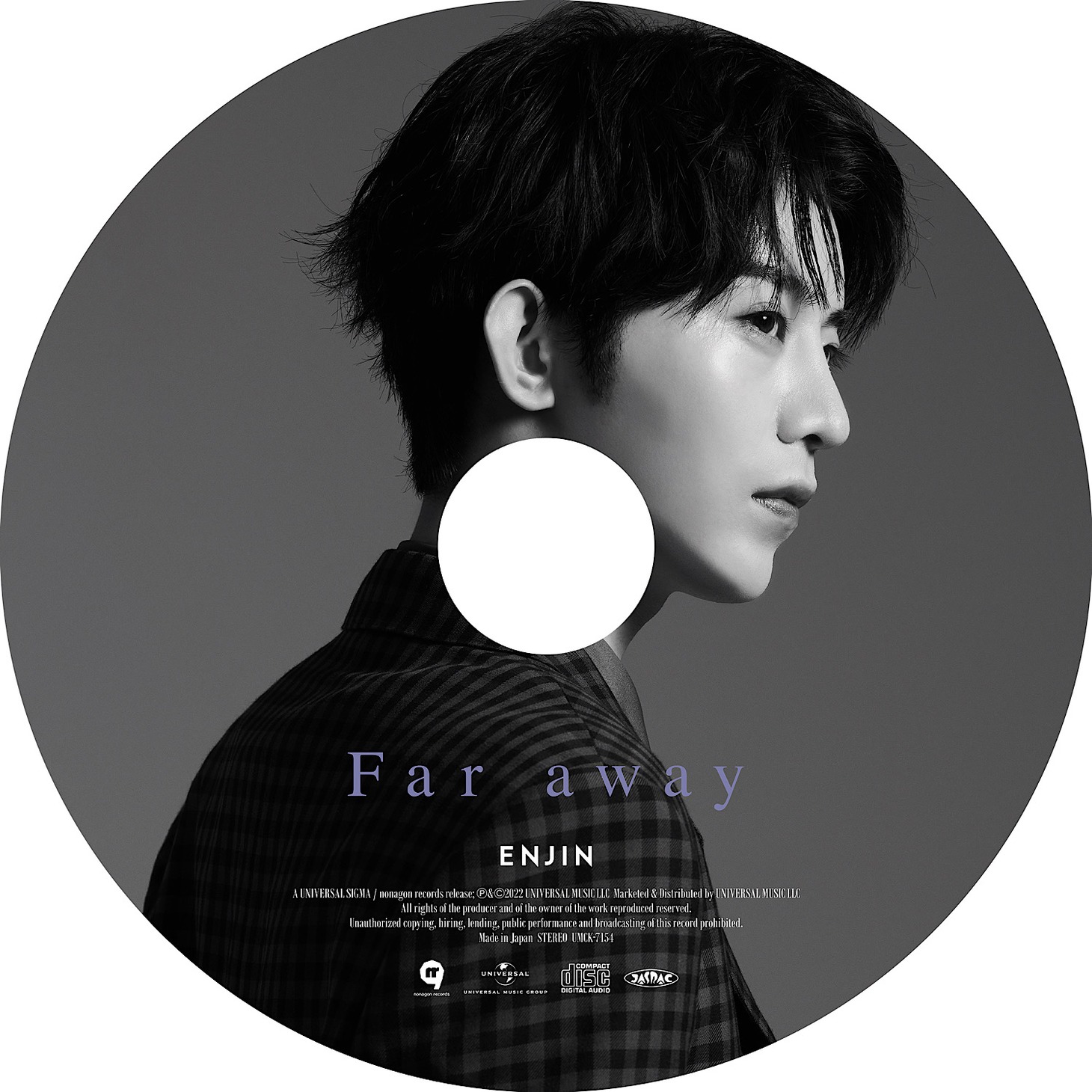 円神「Far away」中谷日向盤ジャケット