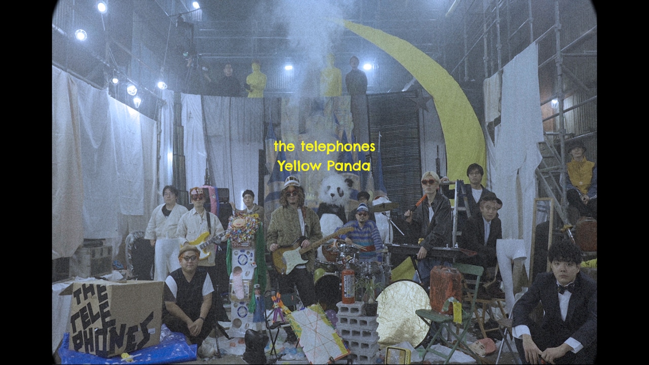 the telephones「Yellow Panda」ミュージックビデオのサムネイル。