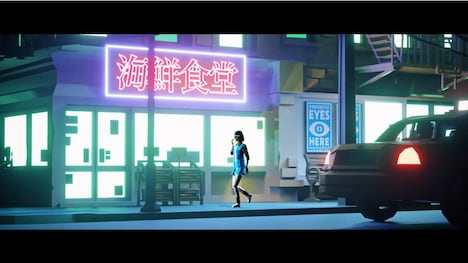 CAPSULE「バーチャル・フリーダム」ミュージックビデオより。