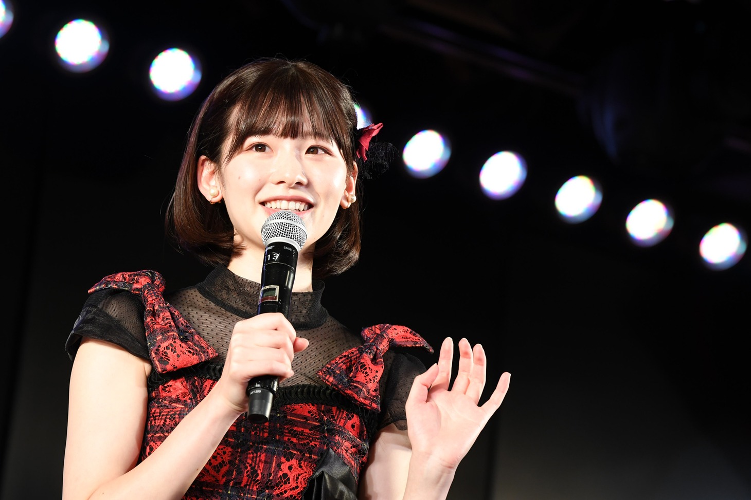 チームB新キャプテンの浅井七海。
