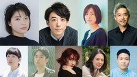 ドラマ「恋せぬふたり」の出演者。左上から岸井ゆきの、高橋一生、西田尚美、小市慢太郎、菊池亜希子、濱正悟、小島藤子、北香那、アベラヒデノブ。