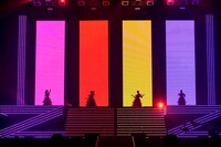 ももいろクローバーZ「ももいろクリスマス2021 ～さいたまスーパーアリーナ大会～」の様子。（撮影：高田真希子）