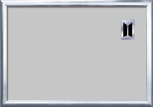 BTSジグソーパズルフレーム (c)2021 Big Hit Entertainment. All Rights Reserved. (c)EPOCH