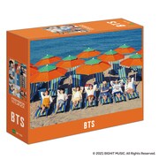 ジグソーパズル「Permission to Dance」パッケージ  (c)2021 BIGHIT MUSIC. All Rights Reserved. (c)EPOCH