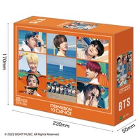 ジグソーパズル「Permission to Dance」パッケージ (c)2021 BIGHIT MUSIC. All Rights Reserved. (c)EPOCH