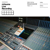 「mitsume Live "Recording"」告知ビジュアル