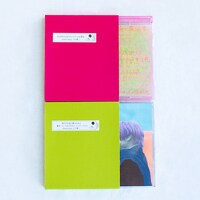 上から「犬は吠えるがキャラバンは進む」再発盤、「飛行する君と僕のために / 運命、というかUFOに（ドゥイ、ドゥイ）」。