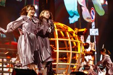 左から大沼晶保、小池美波。（撮影：上山陽介）