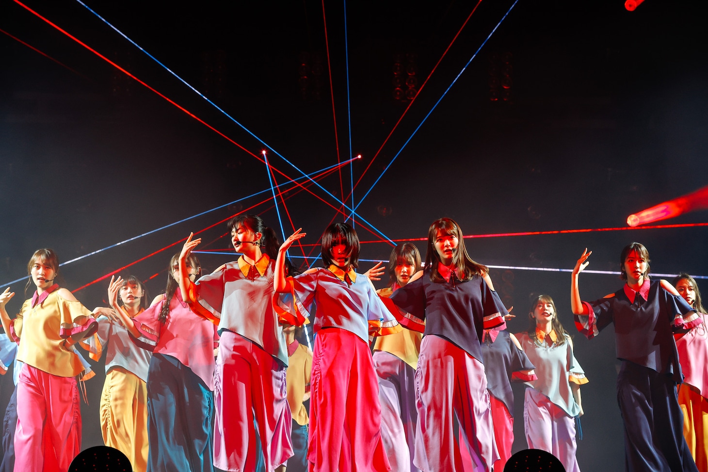 櫻坂46「1st YEAR ANNIVERSARY LIVE」の様子。（撮影：上山陽介）