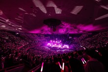 櫻坂46「1st YEAR ANNIVERSARY LIVE」の様子。（撮影：上山陽介）