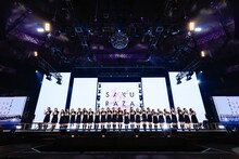 櫻坂46「1st YEAR ANNIVERSARY LIVE」の様子。（撮影：上山陽介）