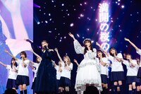 櫻坂46「1st YEAR ANNIVERSARY LIVE」の様子。（撮影：上山陽介）