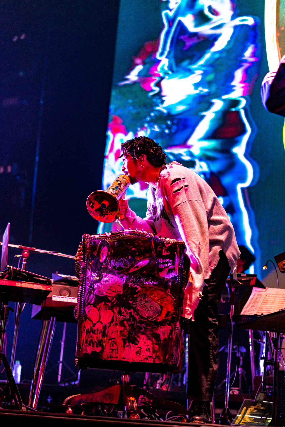常田大希（Key, Vo / King Gnu、PERIMETRON）
