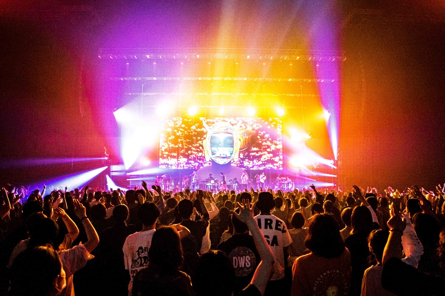 「millennium parade Live 2021 "THE MILLENNIUM PARADE"」の様子。