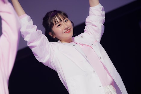 PPPの佐々木彩夏。（Photo by RYOHEI TSUKADA）