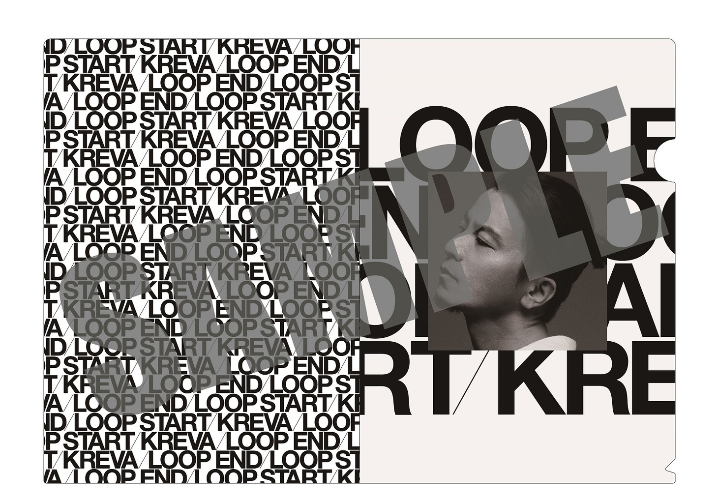 KREVA「LOOP END / LOOP START（Deluxe Edition）」早期予約特典クリアファイル