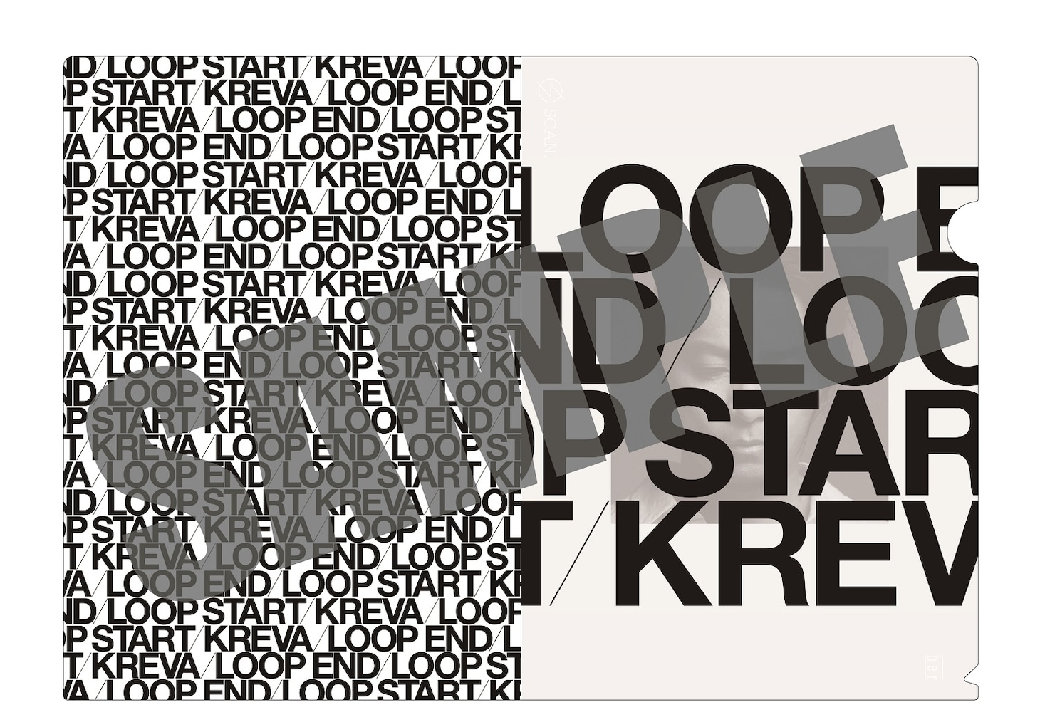 KREVA「LOOP END / LOOP START（Deluxe Edition）」早期予約特典クリアファイル