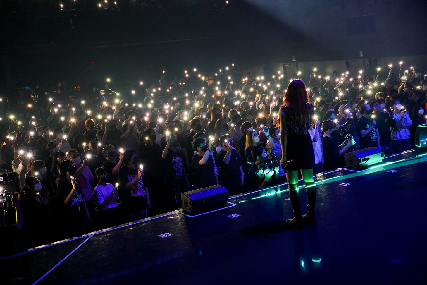 我儘ラキア「SUPERIORITY TOUR」東京・Zepp Haneda（TOKYO）公演の様子。（Photo by Rui Hashimoto）