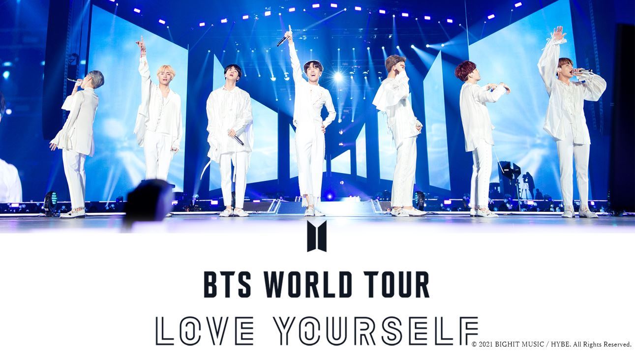 「BTS WORLD TOUR 'LOVE YOURSELF' ～JAPAN EDITION～ at 東京ドーム」告知ビジュアル