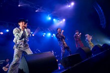 二丁目の魁カミングアウト with 魁BAND（Photo by Jumpei Yamada）