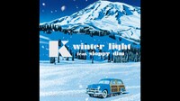 K「winter light feat. sloppy dim」リリックビデオのサムネイル。