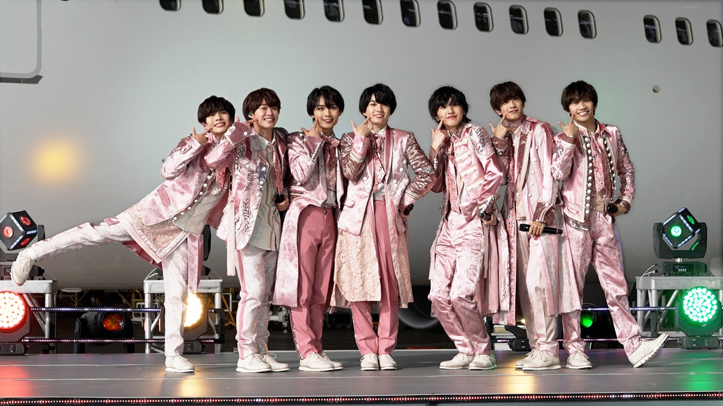 なにわ男子 (c)フジテレビ