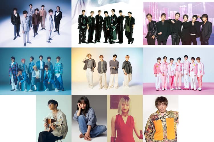 キスマイ、セクゾ、ジャニーズWEST、SixTONES、Snow Man、なにわ男子 