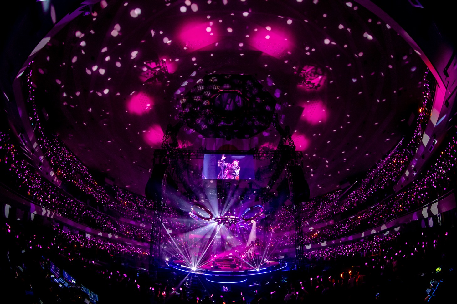 LiSA「LiVE is Smile Always～LADYBUG～」日本武道館公演の様子。（photo by Viola Kam［V'z Twinkle］）