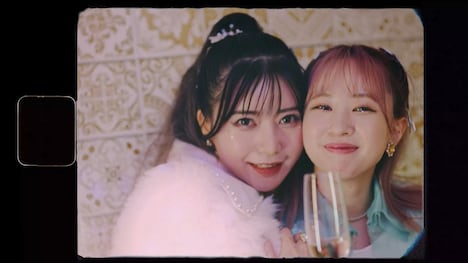 フィロソフィーのダンス「気分上々↑↑」ミュージックビデオのワンシーン。