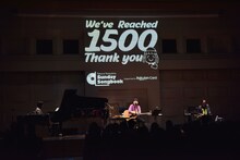 「山下達郎 サンデー・ソングブック 1500回記念 トーク＆ライヴ」の様子。