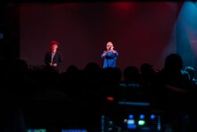 蔡忠浩（bonobos）とMoment Joon。