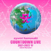 「ayumi hamasaki COUNTDOWN LIVE 2021-2022 A ～23rd Monster～」ロゴ